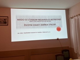 Zobrazit » Beseda Životní osudy Zdeňka Sýkory