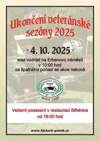 Ukončení sezóny 2025