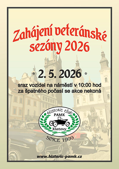 Plakát zahájení sezóny